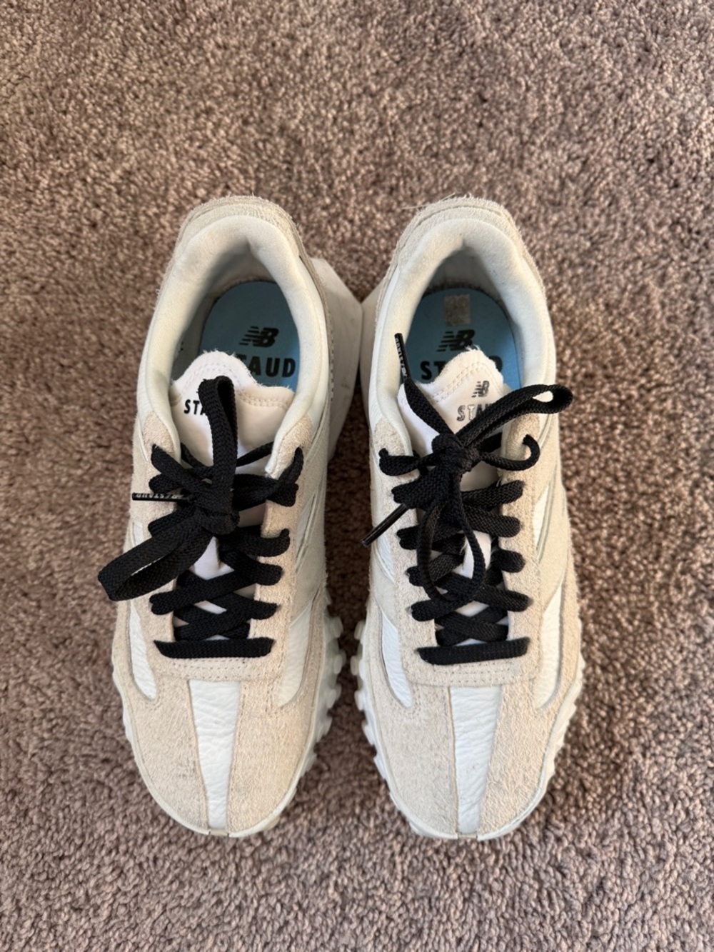 New Balance x STAUD x XC-72 'Moonbeam' sneaker size 38/mens 5.5/womens 7 - Picture 3 of 13